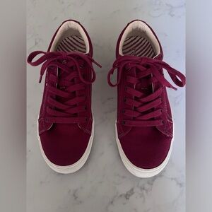 Taos red sneakers